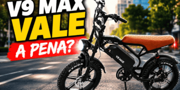 Bicicleta Bike Elétrica V9 Max 1000W Vale a Pena em 2026?
