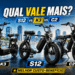 StreetGo S12 vs Nado K3 vs Nado C2: Qual Bicicleta Elétrica Vale Mais a Pena?