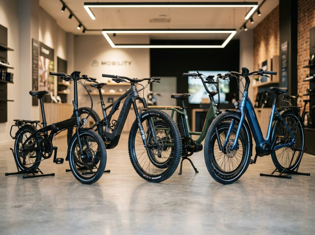 Tipos de bicicletas elétricas no mercado